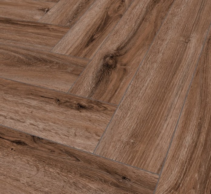 The Floor Portland Oak Herringbone P1005